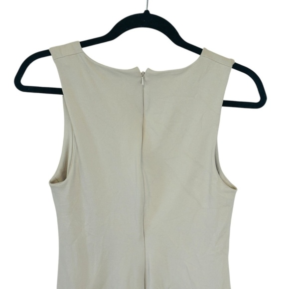 Aritzia Babaton Cream Miguel Sheath dress Sz 8 - Picture 7 of 8